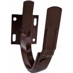 Covernit Lakovaný žlabový hák čelní 250 mm RAL 8017 hnědý – Zboží Mobilmania