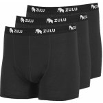 Zulu pánské boxerky merino 160 černé 3 pack – Hledejceny.cz