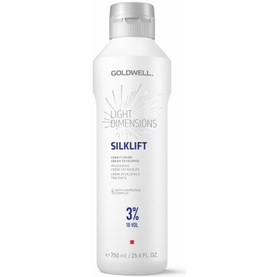 Goldwell Light Dimensions SilkLift Conditioning Cream Developer 10 Vol. 3% 750 ml – Zboží Dáma