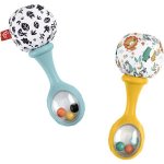 Fisher-Price Chrastící rumba koule lístečky a zvířátka – Hledejceny.cz