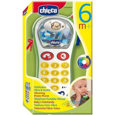 Chicco telefon s fotoaparátem vibrující Multicolor – Hledejceny.cz