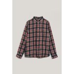 Gant Checked Flannel Bd Shirt Evening Blue – Zboží Dáma
