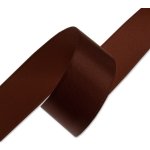 Atlasová stuha ATLAS40 - tm. hnědá – Zboží Dáma