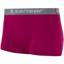 Sensor Merino Active Kalhotky s nohavičkou fialová