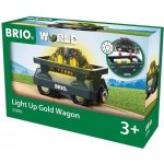 Brio World 33896 Svítící vagón se zlatem – Zboží Mobilmania