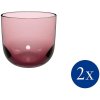 Sklenice Villeroy & Boch sklenic na vodu rose Ø90mm LIKE GRAPE 2 x 280 ml