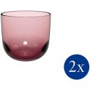 Villeroy & Boch sklenic na vodu rose Ø90mm LIKE GRAPE 2 x 280 ml