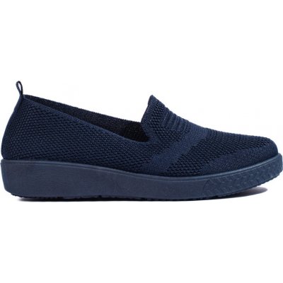 Shelovet Nazouvací slip-on tenisky 805n tmavě modré