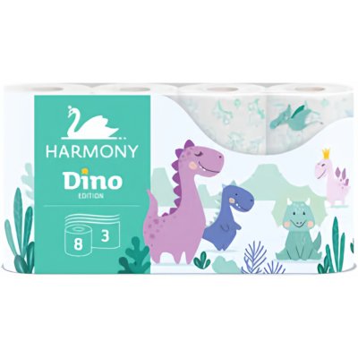 Harmony Dino 3-vrstvý 8 ks – Zboží Mobilmania