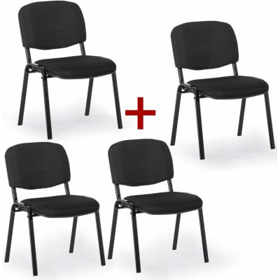 B2B Partner Konferenční židle VIVA PLUS 3+1 – Zboží Dáma
