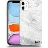 Pouzdro a kryt na mobilní telefon Apple Pouzdro Picasee ULTIMATE CASE MagSafe Apple iPhone 11 - White marble