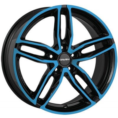 CARMANI 13 8x18 5x114,3 ET45 light blue polished | Zboží Auto