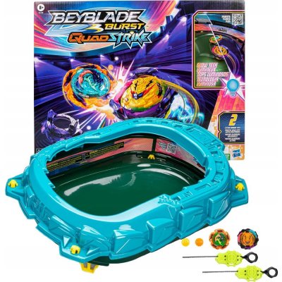 Beyblade Burst QuadStrike Light Ignite Beyblade Stadium Battle Set Hasbro – Zboží Živě