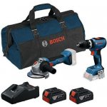 BOSCH GSB 18V-65 + GWS 18V-8 0615A5008Z – Zboží Mobilmania