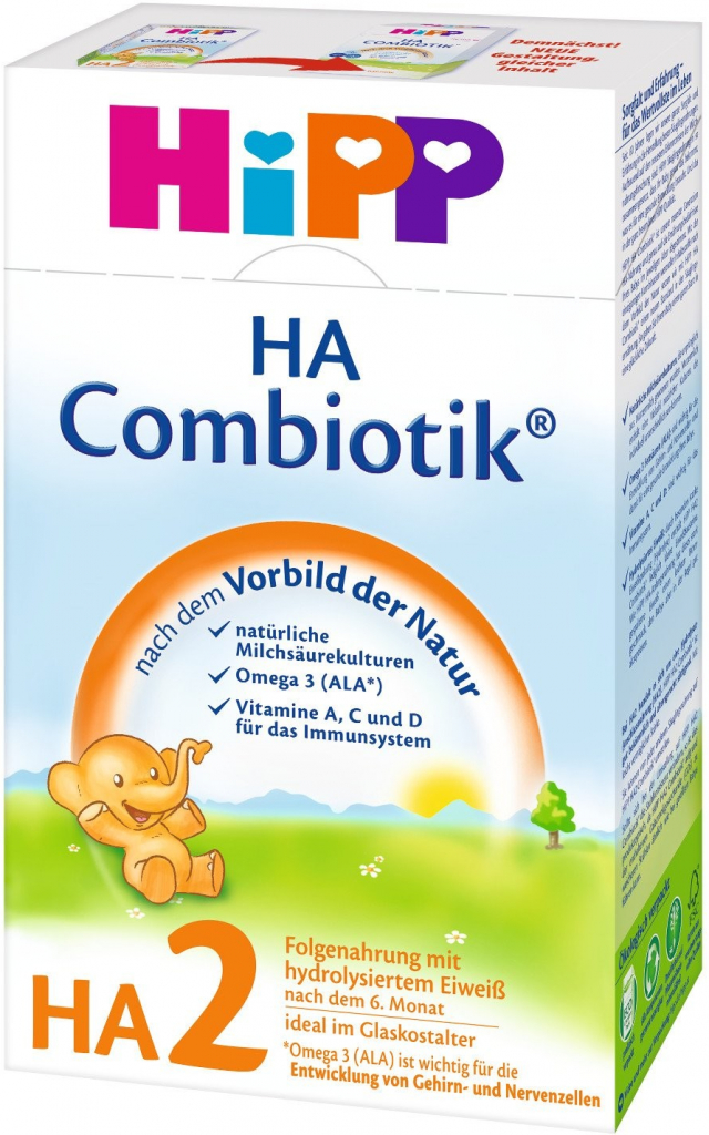 HiPP HA 2 Combiotik 500 g od 420 Kč - Heureka.cz