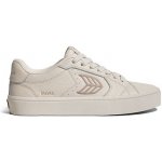 Cariuma SALVAS All Almond Milk Premium Leather Plaza Taupe Logo Sneaker – Hledejceny.cz