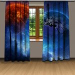 IMPAR Závěsy Vesmír 2 (Rozměr : 140x250, Materiál: Blackout) – Hledejceny.cz