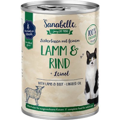 Bosch Sanabelle Wet Food with Lamb & Beef 6 x 0,4 kg