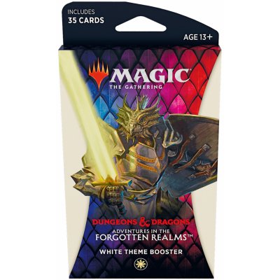 Wizards of the Coast Magic The Gathering: Adventures in the Forgotten Realms Theme Booster White – Zbozi.Blesk.cz