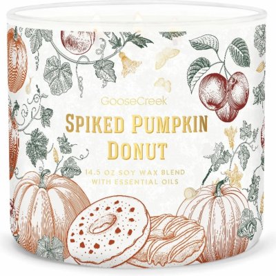 Goose Creek Candle Spiked Pumpkin Donut 411 g