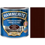 Akzo Nobel Hammerite přímo na rez 0,25L hladký tmavě hnědý – Zboží Mobilmania