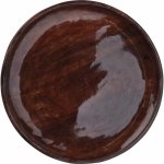 Koopman Talíř, tmavé mangové dřevo se smaltováním, pr. 30 x 1,5 cm – Hledejceny.cz