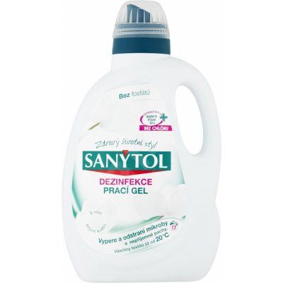 Sanytol dezinfekční prací gel 1,65 l 17 PD – Zbozi.Blesk.cz