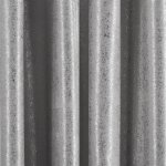 Závěs Ebru Blackout ve stříbrné barvě, prsteny 135x270 cm – Sleviste.cz
