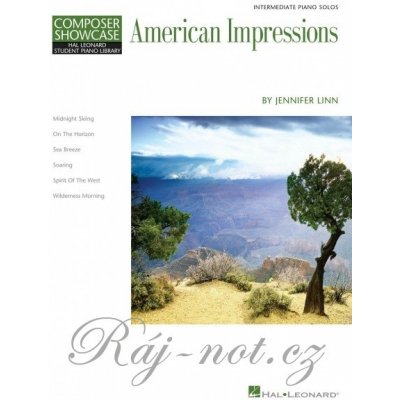 American Impressions by Jennifer Linn šest orginálních skladeb pro klavír – Zbozi.Blesk.cz