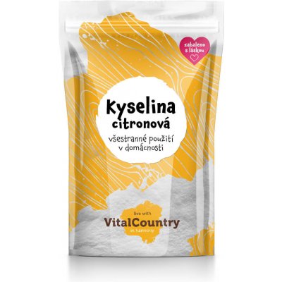 Vital Country Kyselina citronová 1000 g – Zboží Dáma