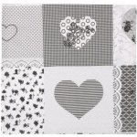 Bellatex Srdce patchwork 40 x 40 cm – Sleviste.cz