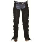 HKM Chaps s třásněmi černá L – Zboží Dáma