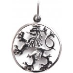 Zlatnictví Zlatíčko Stříbrný přívěsek český lev RINGLION – Zboží Dáma