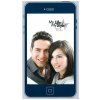 Klasický fotorámeček Rámeček skleněný 10x15 MOBIL BLUE