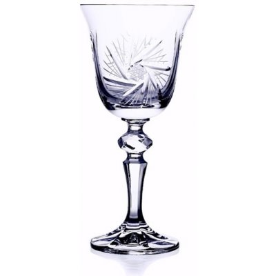 Bohemia Crystal broušené sklenice na víno aperitiv portské 6 x 130 ml – Sleviste.cz