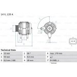 0986045241 BOSCH generátor