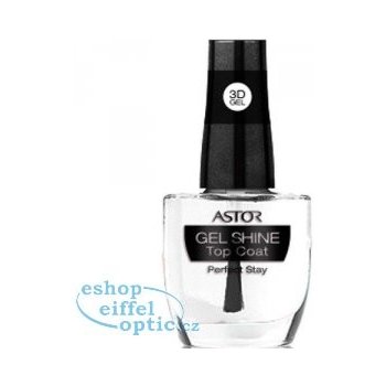 Astor Perfect Stay 3D Gel Shine Top Coat vrchní lak na nehty 100  Transparent 12 ml od 125 Kč - Heureka.cz