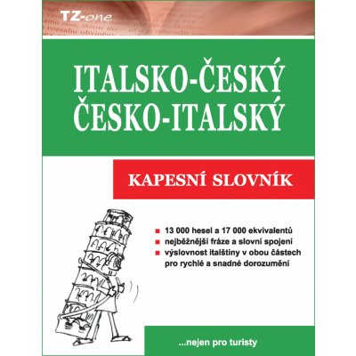 Italsko-český / česko-italský kapesní slovník – Zboží Mobilmania