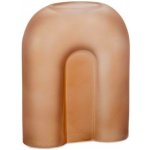 Skleněná váza Andea House Rainbow, 25 cm | hnědá CR22068 – Hledejceny.cz