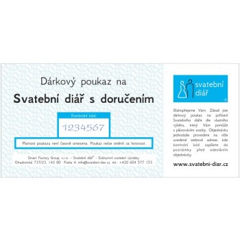 Poukaz na Svatební diář Smart s doručením