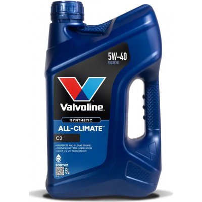 Valvoline All Climate C3 5W-40 5 l – Zboží Mobilmania
