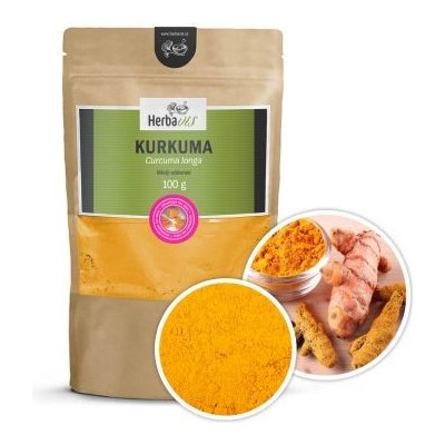 Herbavis Kurkuma prášek 100 g – Zboží Dáma