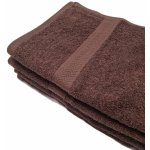 Cnm textil Froté ručník Berta 50 x 100 cm tm hnědý – Hledejceny.cz