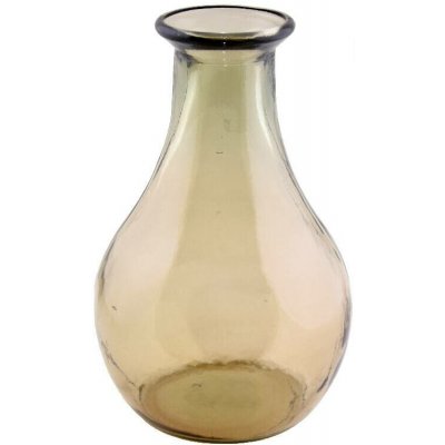Váza LISBOA, 31cm, lahvově hnědá|kouřová|Vidrios San Miguel|Recycled Glass – Hledejceny.cz