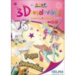 3D omalovánky Jednorožec Pegas A4jednorozec 142745 – Zboží Dáma