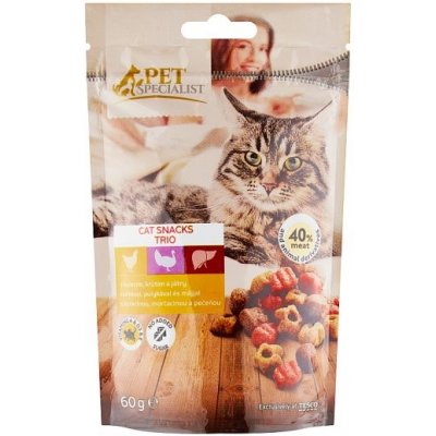 Tesco Pet Specialist Kousky s kachním & játry v omáčce 415 g – Zbozi.Blesk.cz