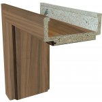 Solodoor obložkové 70 L 95-115 mm ořech 701000000810