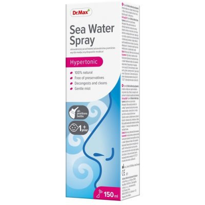 Dr.Max Sea Water sprej Hypertonic 150 ml – Hledejceny.cz