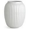 Květina KÄHLER Keramická váza Hammershøi White 20 cm, bílá barva, keramika