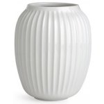KÄHLER Keramická váza Hammershøi White 20 cm, bílá barva, keramika – Zboží Mobilmania
